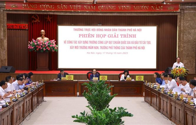 Hà Nội: Quá tải trường công lập ngày càng nghiêm trọng ở một số quận ảnh 1