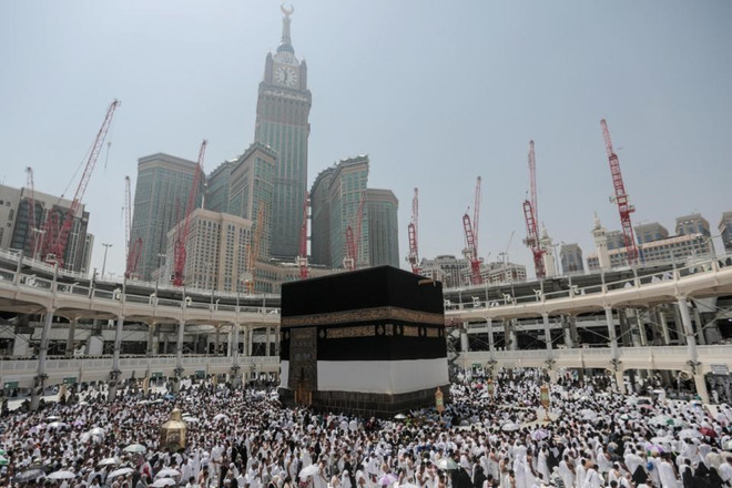 Gần 2 triệu người Hồi giáo dự lễ hội hành hương ở Thánh địa Mecca ảnh 1
