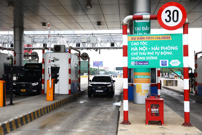 Sẽ mở rộng chỉ thu phí ETC sang tuyến đường khác sau Hà Nội-Hải Phòng ảnh 1