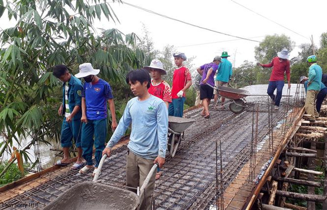 Sóc Trăng: Hàng trăm cây cầu nông thôn được xây từ lòng thiện nguyện ảnh 2