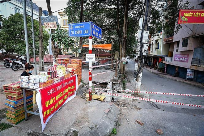 Các địa phương đẩy mạnh phòng chống dịch COVID-19 trong dịp Tết ảnh 1