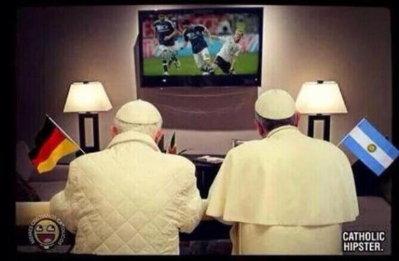 Những hình ảnh chế độc đáo về trận chung kết World Cup 2014 ảnh 3