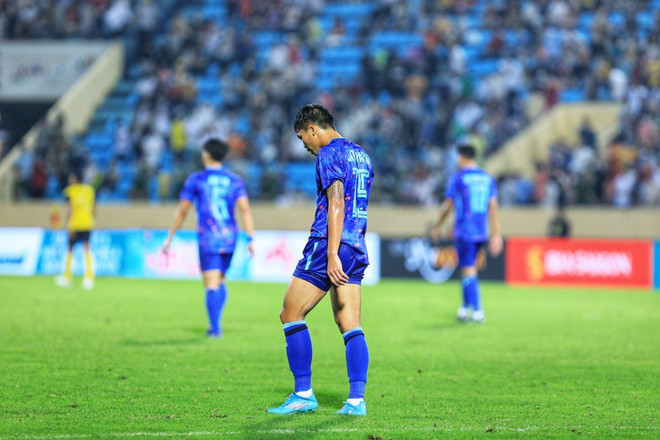 U23 Thái Lan thi đấu tại SEA Games 31. (Ảnh: Tuấn Anh/TTXVN) U23 Thái Lan đón nhận thất bại trước ngày tái đấu U23 Việt Nam ảnh 1