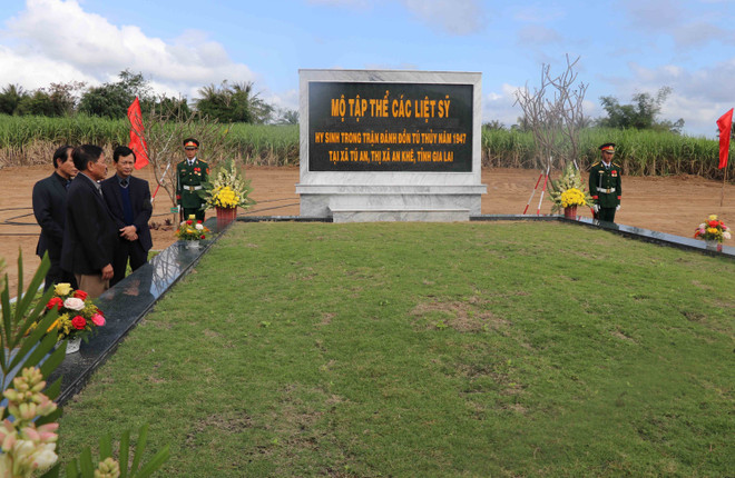 Gia Lai: Truy điệu các liệt sỹ hy sinh trong kháng chiến chống Pháp ảnh 1