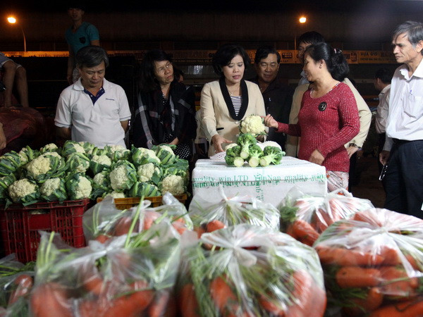 Tăng cường giới thiệu thực phẩm "sạch" tại Thành phố Hồ Chí MInh ảnh 1