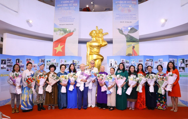 Triển lãm '17 Gương mặt Hành động Việt Nam vì sự phát triển bền vững' ảnh 3