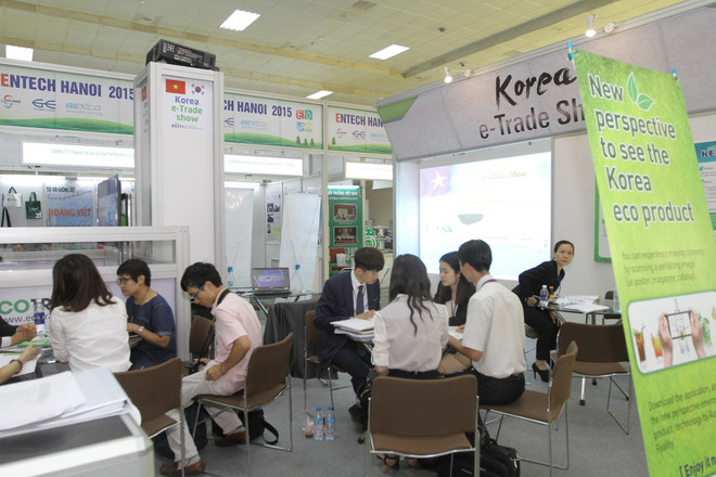 [Video] Nhiều doanh nghiệp lớn của Hàn Quốc dự Entech 2015 ảnh 1