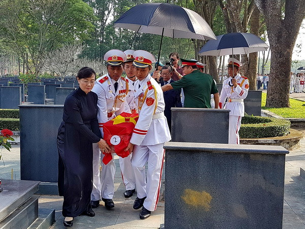 An táng 6 hài cốt liệt sỹ hy sinh trong Tổng tiến công Xuân 1968 ảnh 1