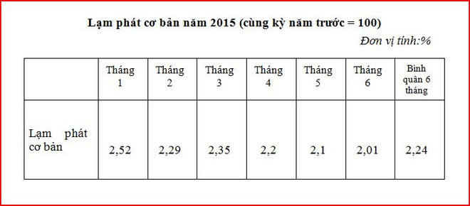 CPI sáu tháng tăng thấp nhất trong vòng mười bốn năm qua ảnh 3