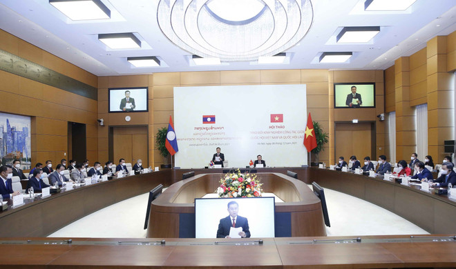 Hội thảo trao đổi kinh nghiệm công tác Quốc hội Việt Nam-Lào ảnh 3