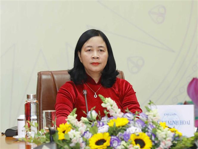 Việt Nam-Lào trao đổi về công tác dân vận của mỗi Đảng ảnh 2