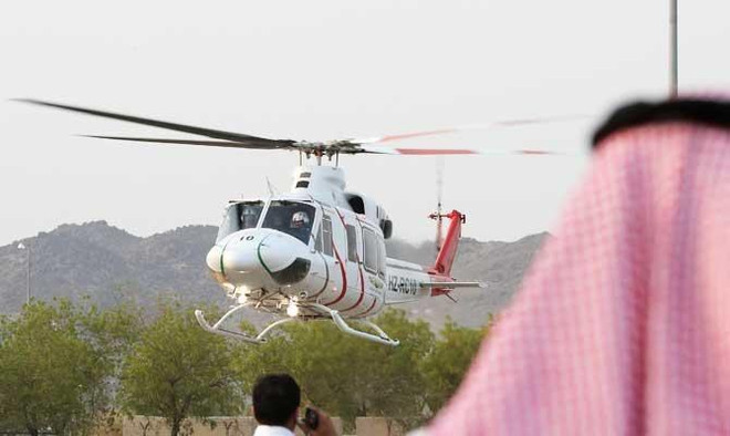 Saudi Arabia triển khai dịch vụ bay bằng trực thăng thu hút du khách ảnh 1