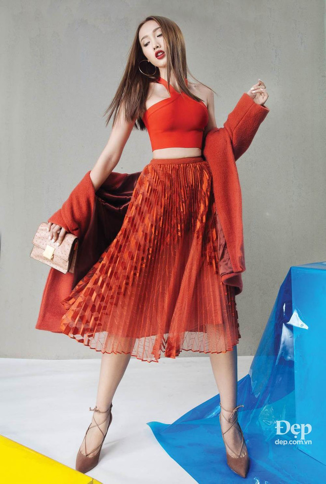 Các công thức "mix and match" màu khối cá tính cho mùa lạnh ảnh 4