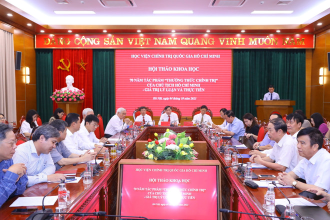 70 năm tác phẩm 'Thường thức chính trị' của Chủ tịch Hồ Chí Minh ảnh 1