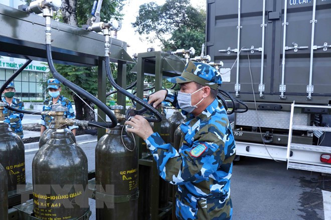 Sẵn sàng đáp ứng oxy y tế cho điều trị bệnh nhân COVID-19 ảnh 1