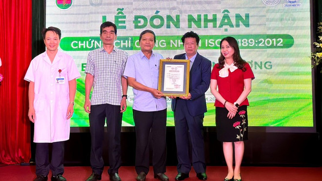 Khoa Giải phẫu bệnh của Bệnh viện Phổi TW đạt chứng chỉ ISO15189:2012 ảnh 1