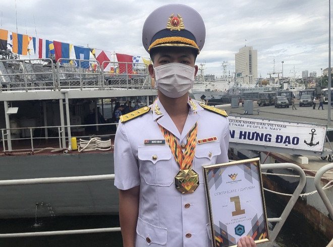 Người góp phần làm tỏa sáng hình ảnh Hải quân Việt Nam ở Army Games ảnh 1
