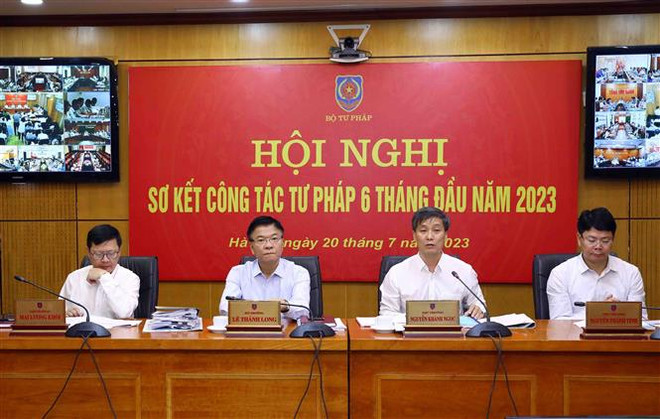 Bộ Tư pháp: Thi hành án dân sự trên 70.0000 tỷ đồng trong 9 tháng ảnh 1