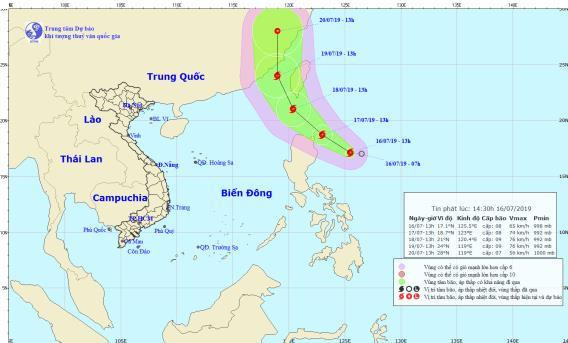 Áp thấp nhiệt đới ở phía Đông đảo Luzon đã mạnh lên thành bão ảnh 1