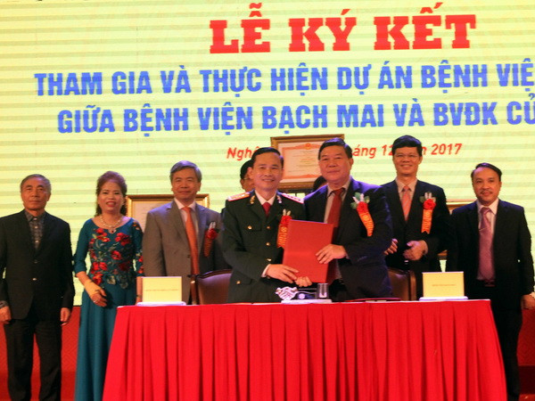 Bệnh viện vệ tinh đầu tiên của Bệnh viện Bạch Mai tại Nghệ An ảnh 1