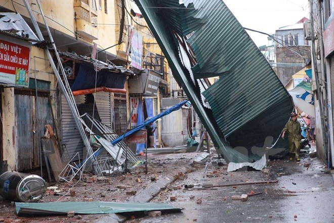 Hà Nội đảm bảo an toàn công trình xây dựng trong mùa mưa bão ảnh 1