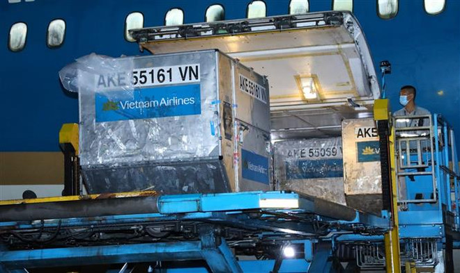 300 tủ lạnh bảo quản vaccine phòng COVID-19 đã về đến Việt Nam ảnh 1