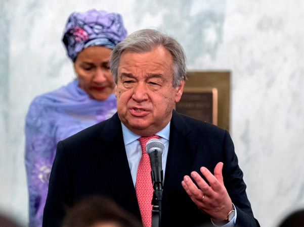 Tân Tổng thư ký Liên hợp quốc có bài phát biểu chính thức đầu tiên ảnh 1