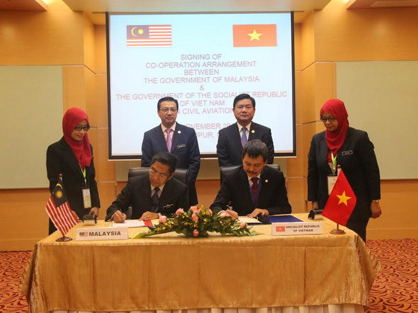 Việt Nam và Malaysia ký Hiệp định hợp tác hàng không dân dụng ảnh 1