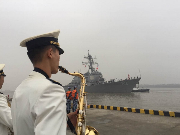 Tàu khu trục Lancaster Tim của Hải quân Mỹ thăm Trung Quốc ảnh 1