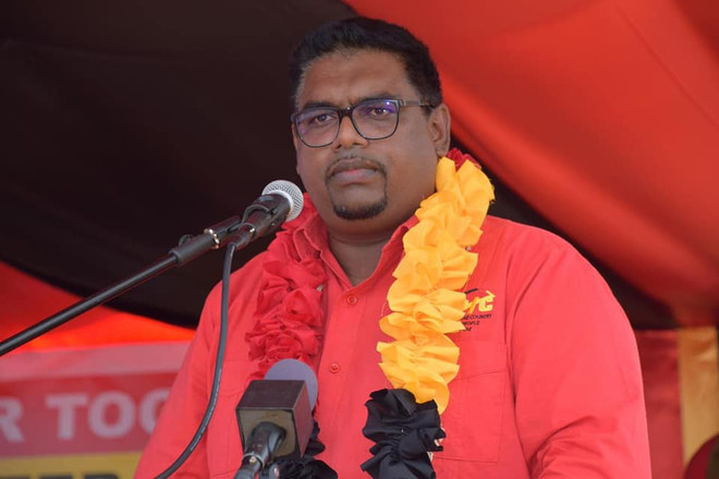 Tân Tổng thống Guyana Irfaan Ali tuyên thệ nhậm chức ảnh 1