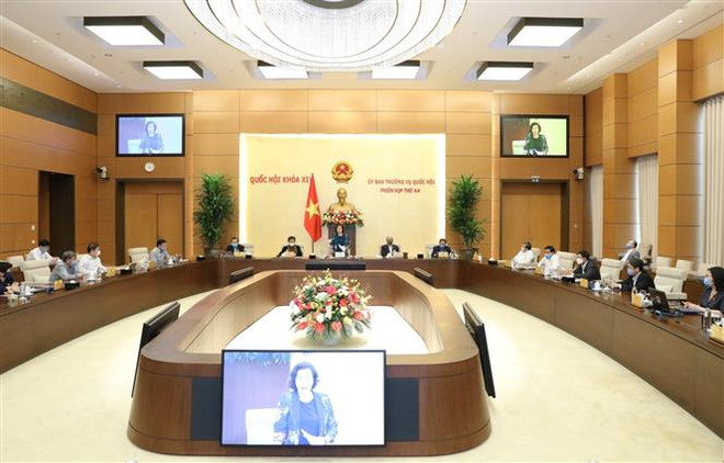 Trong các ngày 8, 15 và 16/5, diễn ra Phiên họp thứ 45 của UBTVQH ảnh 1