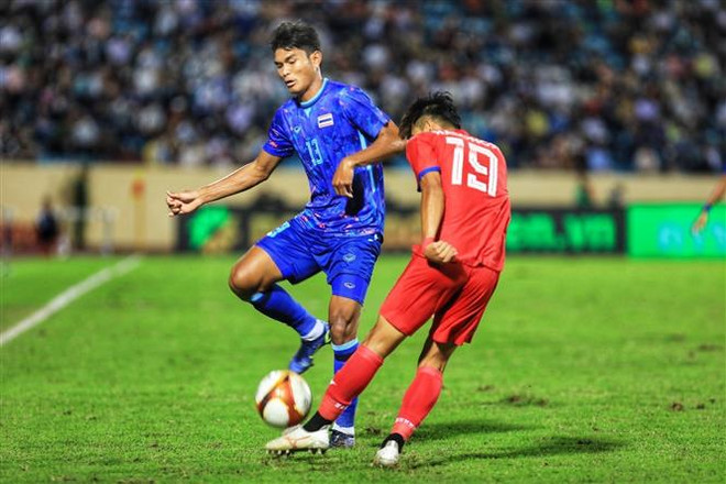 U23 Thái Lan giành ngôi nhất bảng B, gặp U23 Indonesia ở bán kết ảnh 1