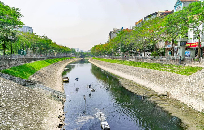 Chuyên gia Nhật Bản thông tin việc thử nghiệm làm sạch sông Tô Lịch ảnh 1