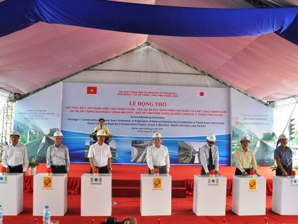 Động thổ xây dựng hầm chui nút giao Thanh Xuân dài gần 1km ảnh 1