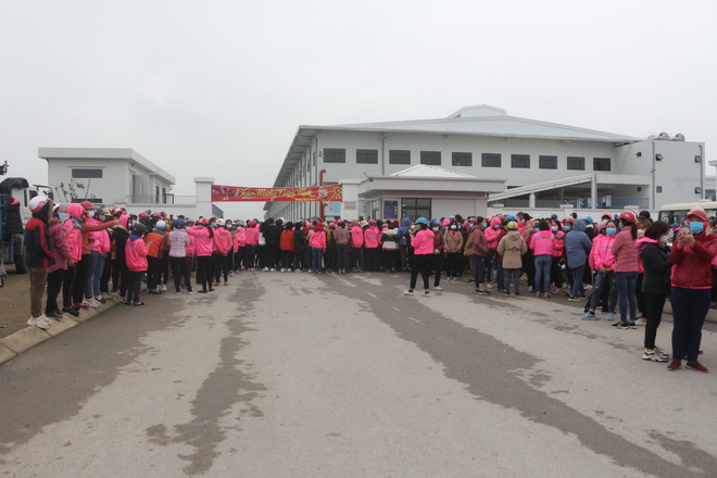 ​Ngừng việc tập thể ở Nghệ An: Bổ sung phụ cấp thâm niên cho công nhân ảnh 1