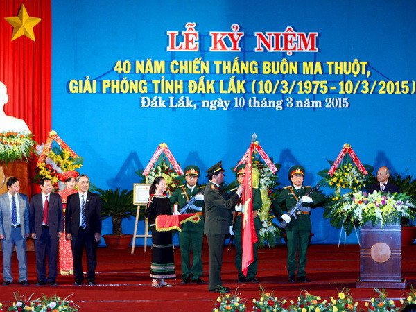 Đắk Lắk long trọng kỷ niệm 40 năm Chiến thắng Buôn Ma Thuột ảnh 1