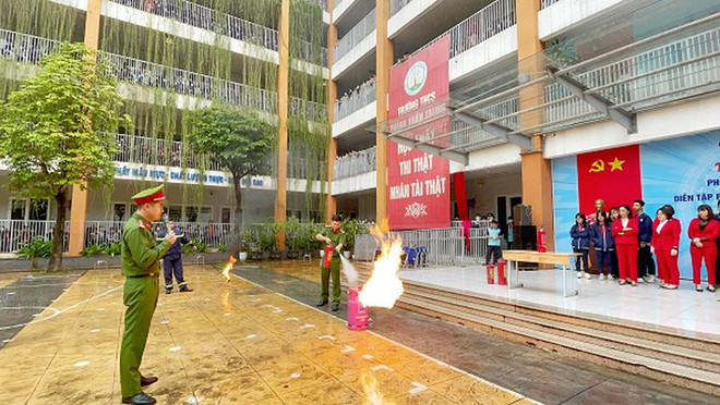 Hà Nội: Đảm bảo an toàn cháy nổ tại các cơ sở giáo dục từ đầu năm học ảnh 1