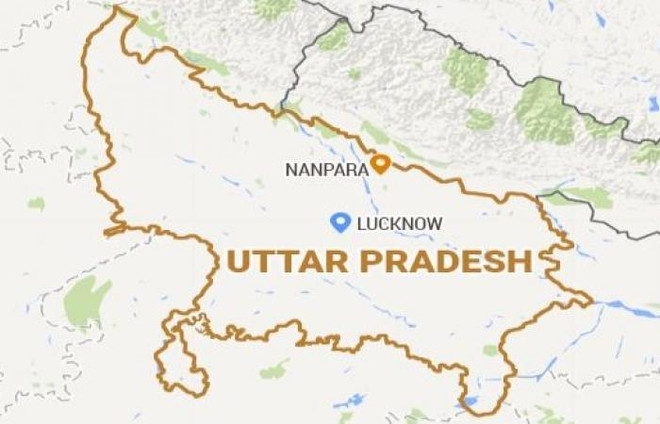 Vụ sập tòa nhà cao tầng xảy ra tại bang Uttar Pradesh. (Nguồn: India Posts) Ấn Độ: Sập nhà cao tầng tại bang Uttar Pradesh, 14 người thương vong ảnh 1