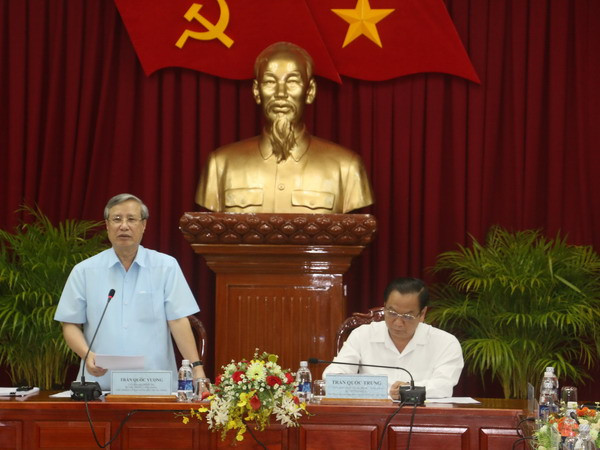 Đoàn kiểm tra Bộ Chính trị làm việc với Thường vụ Thành ủy Cần Thơ ảnh 1