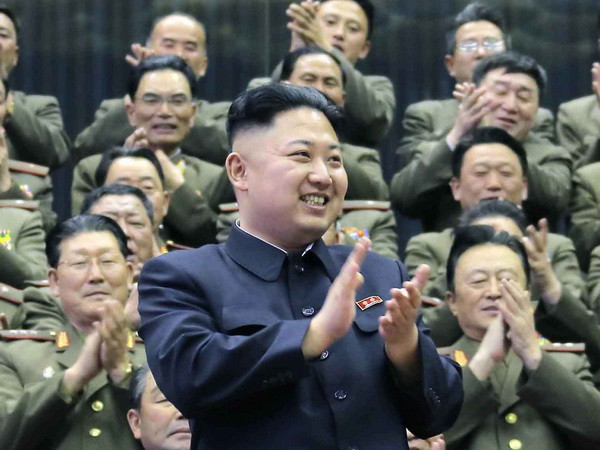 Nhà lãnh đạo Triều Tiên Kim Jong-un. (Nguồn: Yonhap/TTXVN) Mỹ muốn hợp tác với Trung Quốc nếu chế độ Triều Tiên sụp đổ ảnh 1