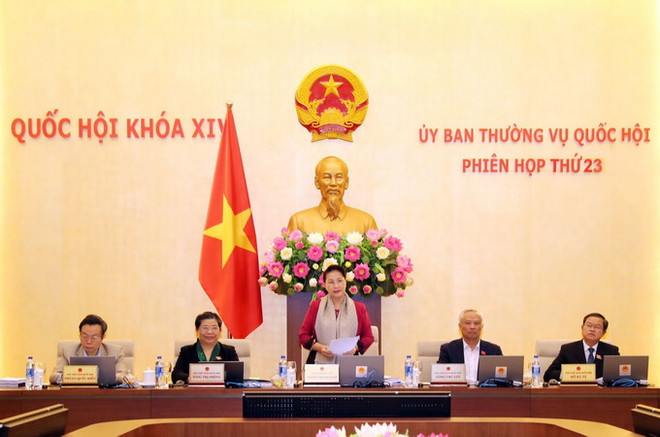 (Ảnh: Trọng Đức/TTXVN) Khai mạc Phiên họp thứ 23 của Ủy ban Thường vụ Quốc hội ảnh 2