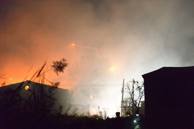 Vụ nổ mới nhất ở Thiên Tân: Kho chứa hóa chất không có giấy phép ảnh 1