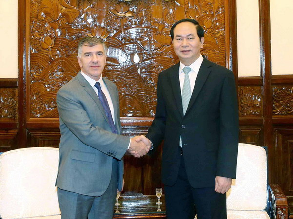 Chủ tịch nước tiếp các Đại sứ Argentina và Myanmar chào từ biệt ảnh 1