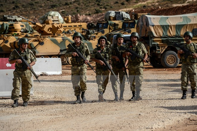 Thổ Nhĩ Kỳ cảnh báo mở chiến dịch tấn công trên bộ ở miền Bắc Syria ảnh 1
