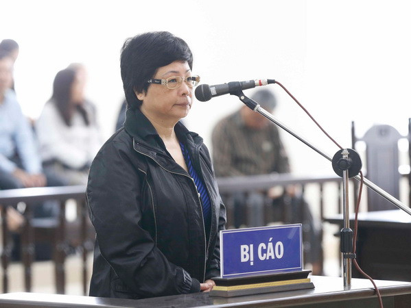 Bị cáo Châu Thị Thu Nga giải trình về nguồn đầu tư dự án B5 Cầu Diễn ảnh 1