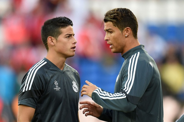 Cristiano Ronaldo “đuổi” James Rodriguez khỏi nhóm tập luyện ảnh 1