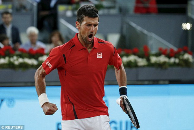 Novak Djokovic đối đầu Andy Murray ở chung kết Madrid Open ảnh 1