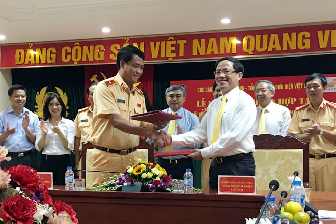 Bưu điện thu nộp hộ tiền xử phạt vi phạm giao thông đường bộ ảnh 1