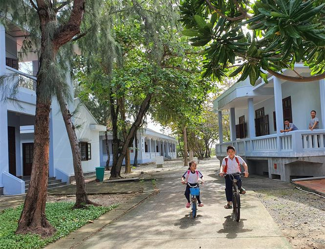 Những công viên màu xanh quý giá trên huyện đảo Trường Sa ảnh 2