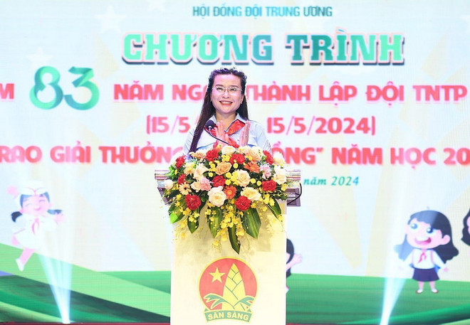 Bí thư Trung ương Đoàn, Chủ tịch Hội đồng Đội Trung ương Nguyễn Phạm Duy Trang. (Ảnh: TTXVN) TTXVN_1505Doithieunien1.jpg
